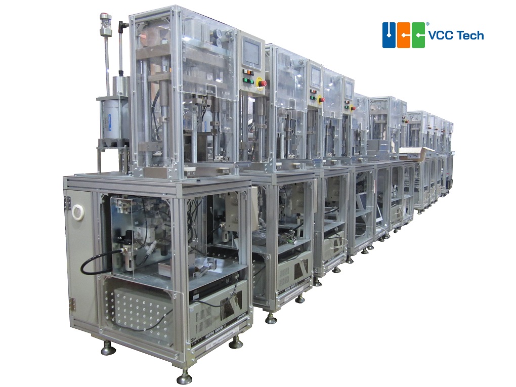 Dây chuyền sản xuất tự động hóa nhiều bước và thao tác