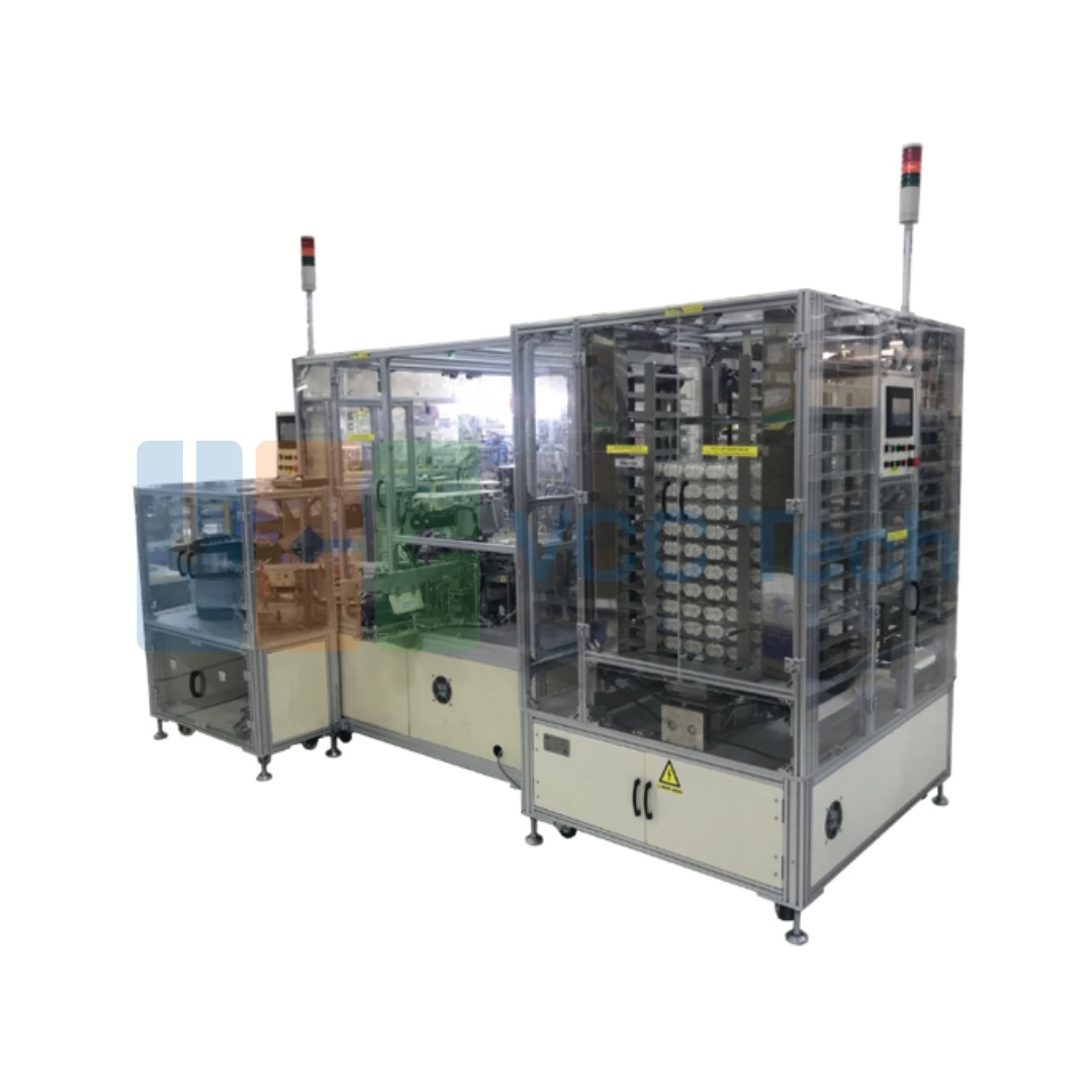 Máy tự động lắp ráp và đóng gói sản phẩm 