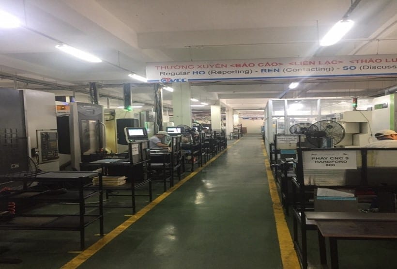 các ý tưởng cải tiến trong xưởng sản xuất