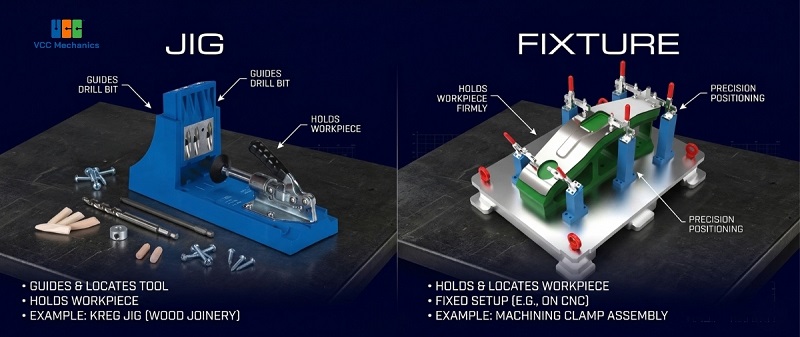 Tổng quan về đồ gá cơ khí