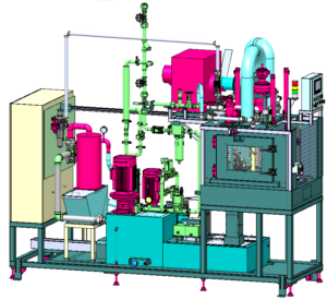 Máy rửa linh kiện tự động - Wasing machine