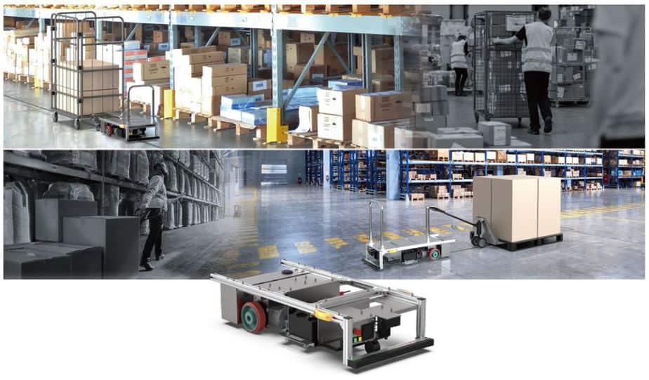 xe tự hành AGV thế hệ mới