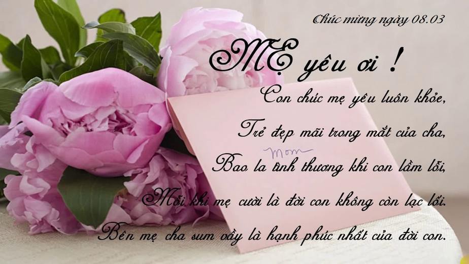 Lời chúc mừng ngày 8 tháng 3 hay và ý nghĩa nhất