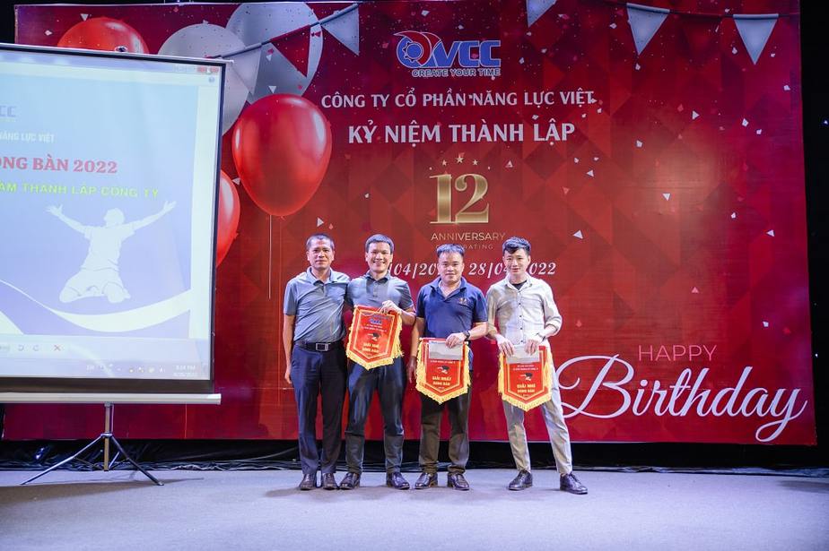 Lễ kỷ niệm thành lập công ty Năng Lực Việt