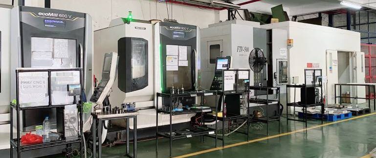 Nhà máy gia công cơ khí chính xác VCC GROUP